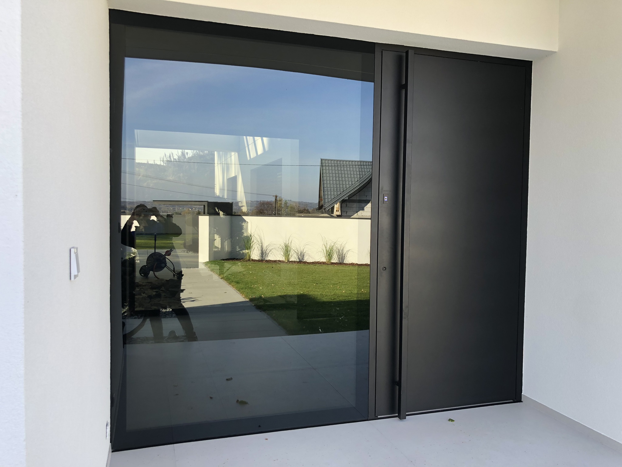 Aluminiowe drzwi wejściowe do domu